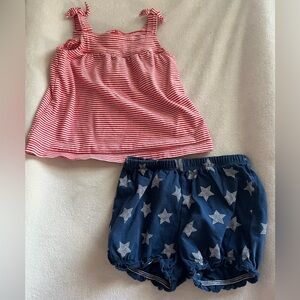 Carter's Red, White, and Blue Outfit